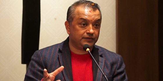कांग्रेस विशेष महाधिवेशन : गगन थापाले दिए सभापतिमा उम्मेदवारी