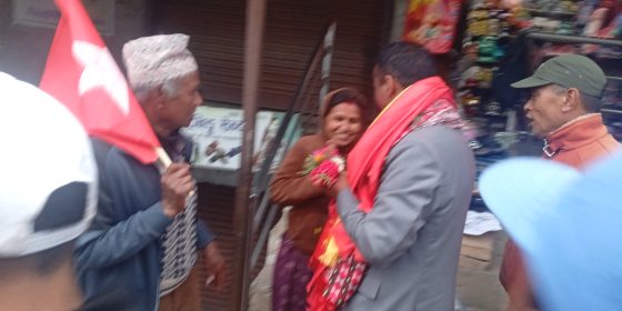 युवराज दुलालको घरदैलो- मत दिनेमा चाैतरावासीले दिलाए विश्वास