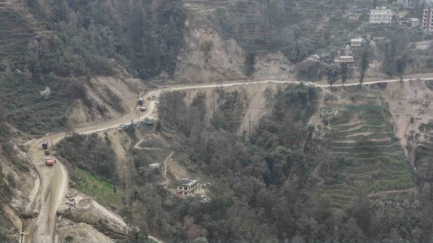 धुलिखेल–खावा सडक खण्ड दुई साताका लागि बन्द