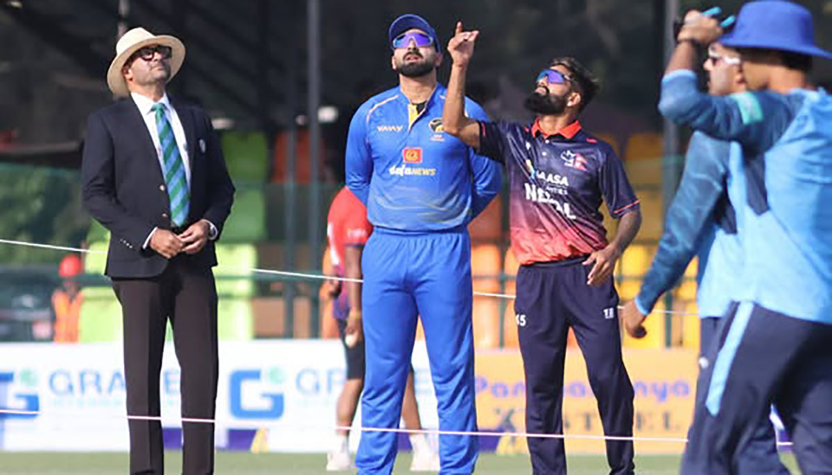 युएईविरुद्ध नेपालले जित्यो टस, रोज्यो ब्याटिङ