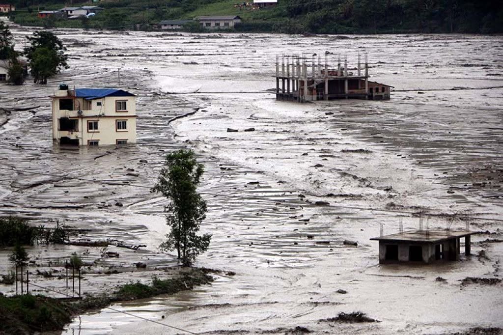 रसुवा बाढी : मृत्यु हुनेको संख्या ७३४ पुग्यो, २ हजार ४९८ सम्पर्कविहीन