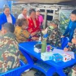 पाँचपोखरीमा सेनाले दियो ७२१ नागरिकलाई स्वास्थ्य सेवा