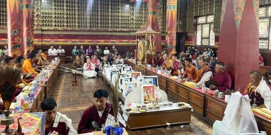 रसुवा बाढी :बौद्धमा भोटेकोशीका वडाध्यक्षसहित १९ जनाको काजकिरिया र प्रार्थना