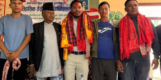 २९ वर्षीय युवा निर्मलको काँधमा चौतारा कांग्रेसको जिम्मेवारी, अरु सारथिमा को–को ?