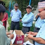मेलम्चीका विद्यार्थीले गरे खाजाको गाँस कटाएर बाढीपीडितलाई सहयोग